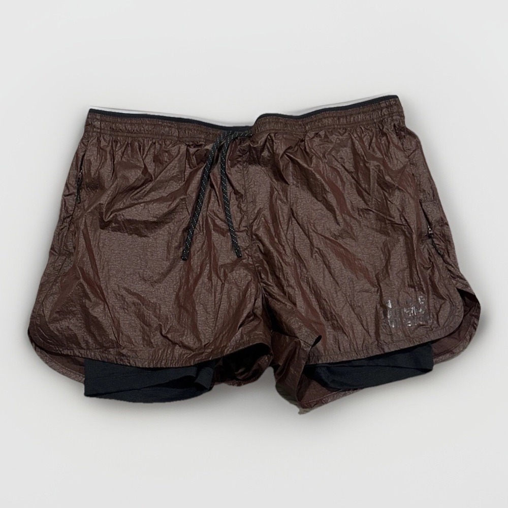 NWT Nike Running Division Stride 2-in-1 Shorts Mens XXL Brown FB8544-227